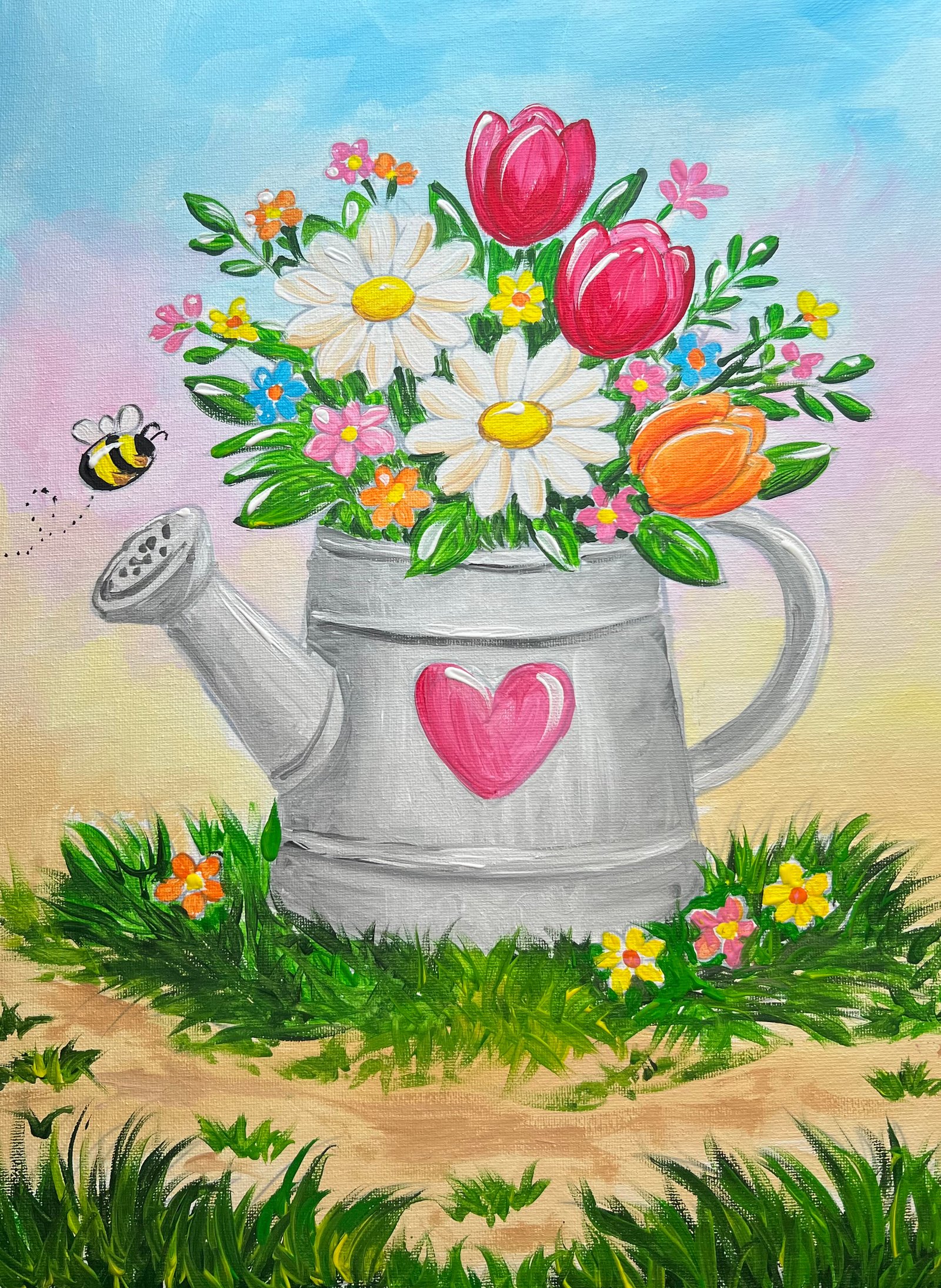 Bloom with Love Mother's Day Paint Party